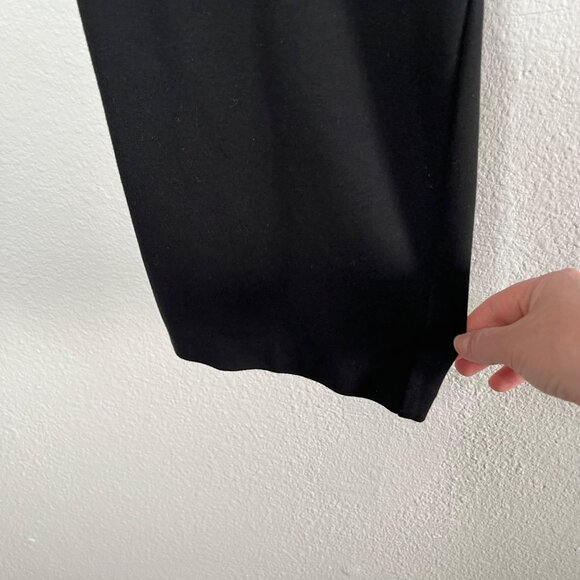 Wit & Wisdom Black Womens Ab-solution Mid Rise Crop Pants Stretch Knit size 20 - Picture 9 of 11